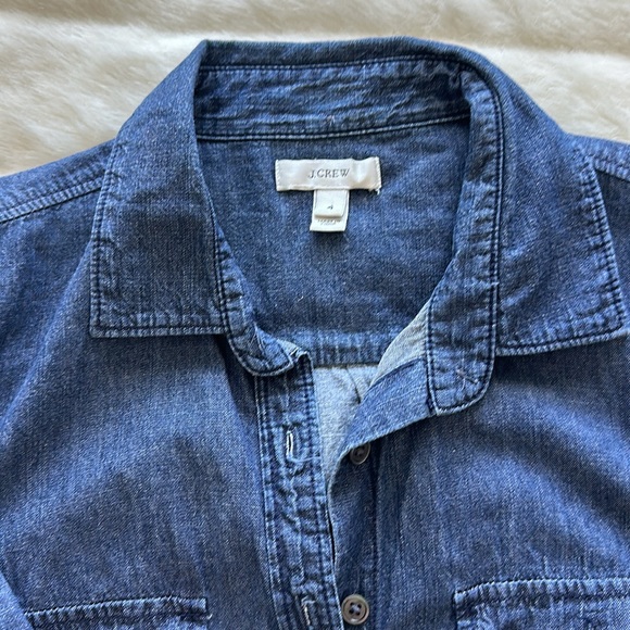 JCrew Denim Button Up - Picture 2 of 4